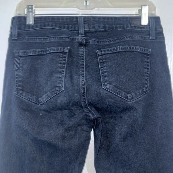 Paige Womens Straight Leg Jeans Size 27 Dark Wash Denim - Picture 6 of 8